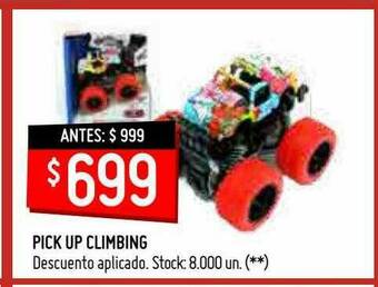 Changomas Pick Up Climbing oferta