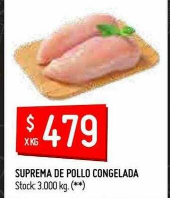 Changomas Suprema De Pollo Congelada oferta