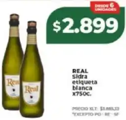 Supermayorista Vital Real sidra etiqueta blanca oferta