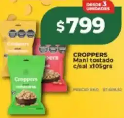 Supermayorista Vital Croppers mani tostado c/sal oferta