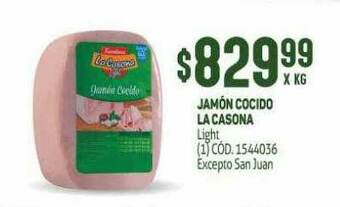 Makro Jamón Cocido La Casona oferta