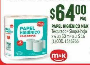 Makro Papel Higiênico M&k oferta