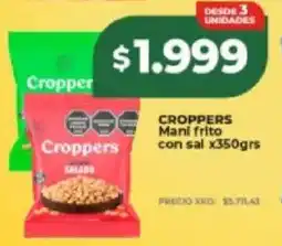 Supermayorista Vital Croppers mani frito con sal oferta