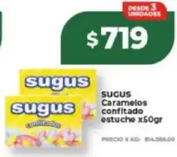 Supermayorista Vital Sugus caramelos confitado estuche oferta