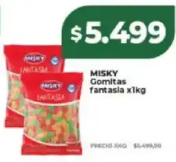 Supermayorista Vital Misky gomitas fantasia oferta
