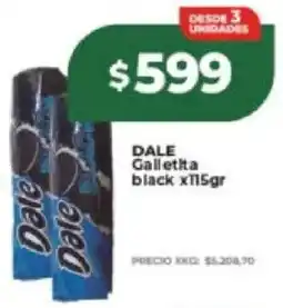 Supermayorista Vital Dale galletita black oferta