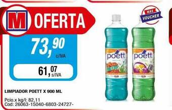 Maxiconsumo Limpiador Poett oferta