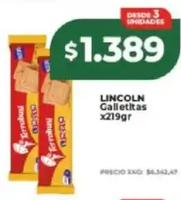 Supermayorista Vital Lincoln galletitas oferta