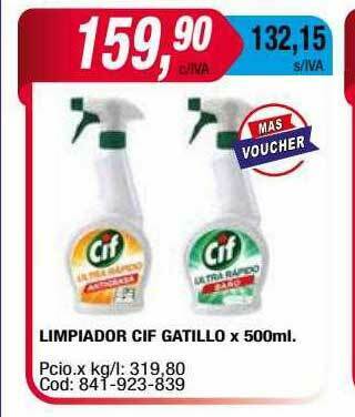 Maxiconsumo Limpiador Cif Gatillo oferta