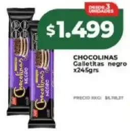 Supermayorista Vital Chocolinas galletitas negro oferta