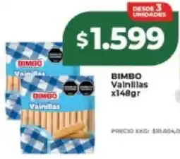 Supermayorista Vital Bimbo vainillas oferta