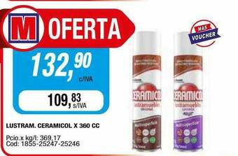 Maxiconsumo Lustram. Ceramicol oferta