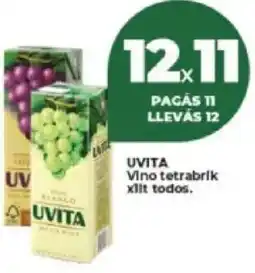 Supermayorista Vital Uvita vino tetrabrik oferta