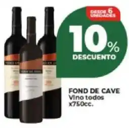 Supermayorista Vital Fond de cave vino todos oferta