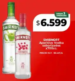 Supermayorista Vital Smirnoff aperitivo vodka saborizados oferta