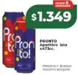 Supermayorista Vital Pronto aperitivo lata oferta