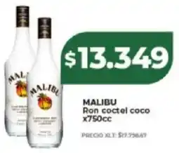 Supermayorista Vital Malibu ron coctel coco oferta