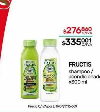 Nini Mayorista Fructis Shampoo Acondicionador oferta