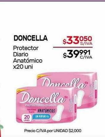 Nini Mayorista Doncella Protector Diario Anatómico oferta