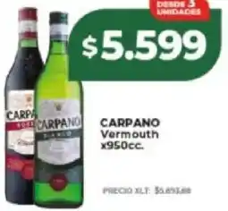 Supermayorista Vital Carpano vermouth oferta