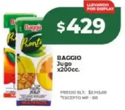 Supermayorista Vital Baggio jugo oferta