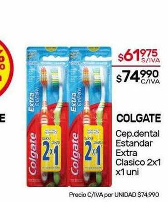 Nini Mayorista Colgate Cep Dental Estandar Extra Clasico oferta
