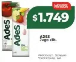 Supermayorista Vital Ades jugo oferta