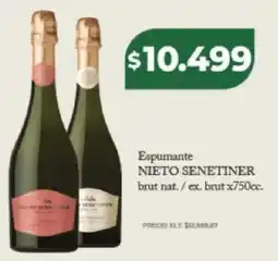 Supermayorista Vital Nieto senetiner espumante brut nat. / ex. brut oferta