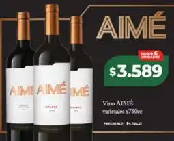 Supermayorista Vital Aimé vino varietales oferta