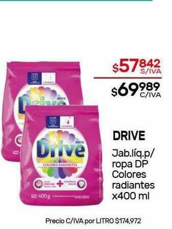 Nini Mayorista Drive Jab Líq P Ropa Dp Colores Radiantes oferta