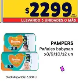 Nini Mayorista Pampers pañales babysan oferta