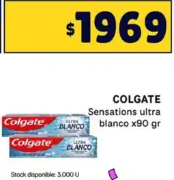 Nini Mayorista Colgate sensations ultra blanco oferta