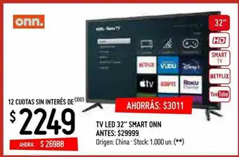Walmart Tv Led 32 oferta