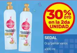 Nini Mayorista Sedal cr.p/peinar varios oferta