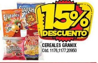 Supermercados Yaguar Cereales Granix oferta
