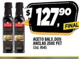 Supermercados Yaguar Aceto Bals Dos Anclas 250c Pet oferta