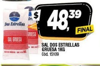 Supermercados Yaguar Sal Dos Estrellas Gruesa 1kg oferta