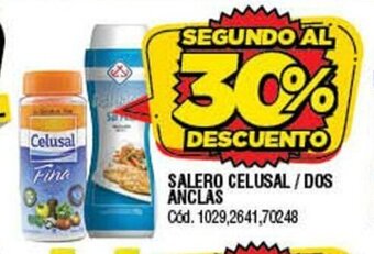 Supermercados Yaguar Salero Celusal/Dos Anclas oferta