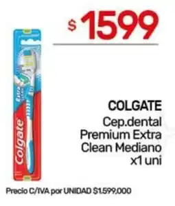 Nini Mayorista Colgate cep.dental premium extra clean mediano oferta