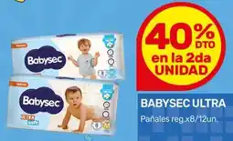 Nini Mayorista Babysec ultra pañales reg. oferta