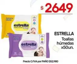Nini Mayorista Estrella toallas húmedas oferta