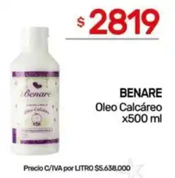 Nini Mayorista Benare oleo calcáreo oferta