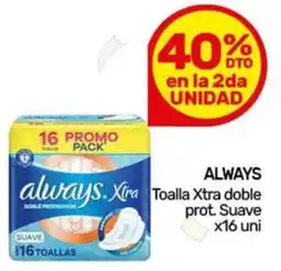 Nini Mayorista Always xtra doble prot. suave oferta