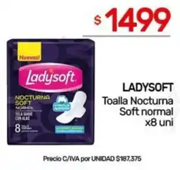 Nini Mayorista Ladysoft toalla nocturna soft normal oferta