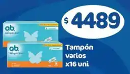 Nini Mayorista O.B. tampón varios oferta