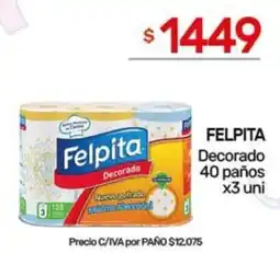 Nini Mayorista Felpita decorado oferta