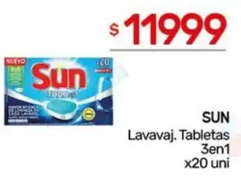 Nini Mayorista Sun lavavaj. tabletas 3en1 oferta
