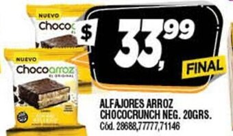 Supermercados Yaguar Alfajores Arroz Chococrunch Neg 20grs oferta