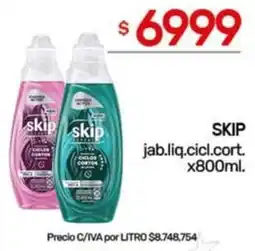 Nini Mayorista Skip jab.liq.cicl.cort oferta