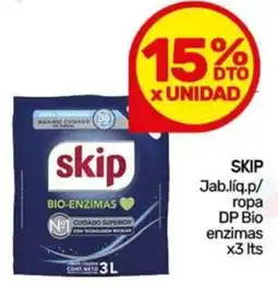 Nini Mayorista Skip jab.liq.p/ ropa dp bio enzimas oferta